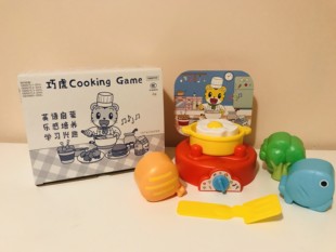 game过家家玩具电子发生早教益智玩具 巧虎厨房扮演组巧虎cooking