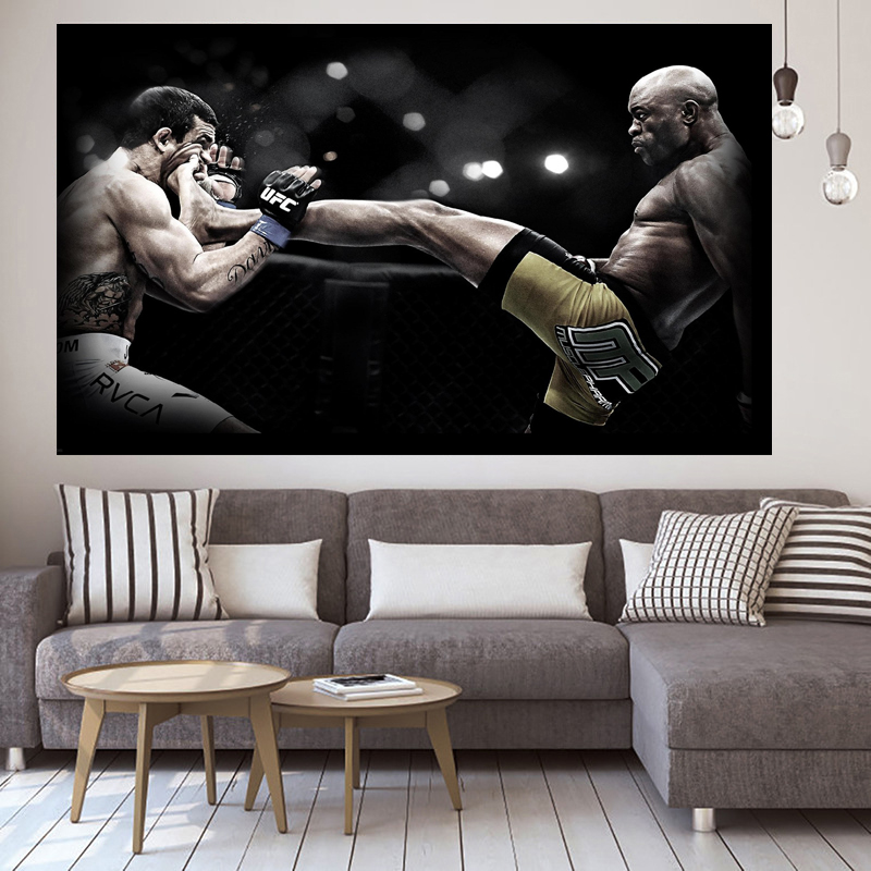 UFC格斗搏击拳击超大自粘海报