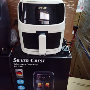 air 电炸锅 fryer可视空气炸锅8L黑色black多功能家用大容量触摸式