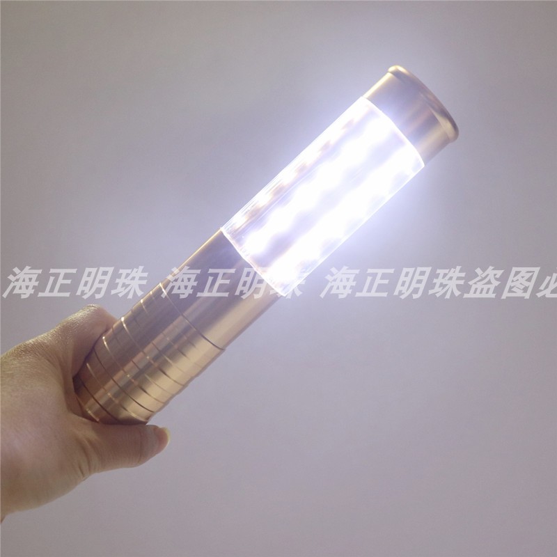 led充电吧台灯酒吧充电烛台香槟酒盖金色小皇冠 led充电香槟酒头