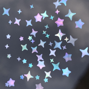 小星星螺钿片白蝶贝夜光贝大漆漆器漆画漆艺美甲镶嵌材料首饰DIY