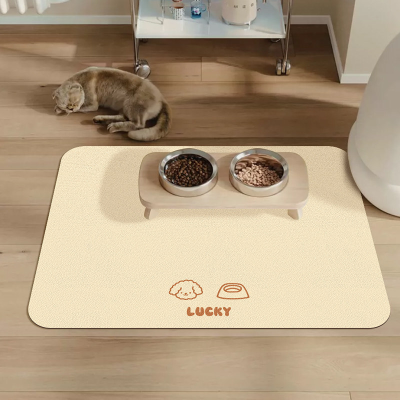 宠物餐垫猫狗饭盆垫防溅地垫免洗可擦皮革垫子耐脏吸水防滑碗垫,宠物/宠物食品及用品,猫狗垫子,淘宝优惠券,粉丝福利购,淘宝优惠卷