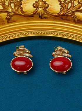 新款个性小众中古复古轻奢百搭项