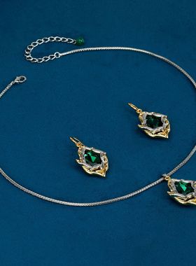 新款个性小众中古法式轻奢高级感