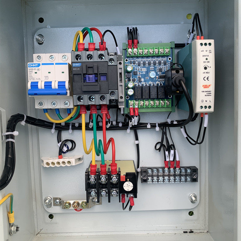 触摸屏PLC旋片水环真空泵控制箱