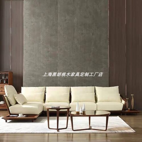 ceccotti传世家具真皮沙发北欧