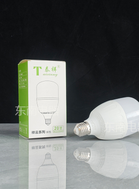泰祥灯泡节能灯泡led照明家用超亮e27螺口球泡工厂防水大功率白光