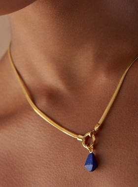 异域风+高级感埃及风复古小众设计项链欧美夸张饰品18KNecklace