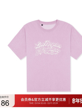 GUESS男女同款休闲百搭印花圆领短袖T恤-MP2K7450