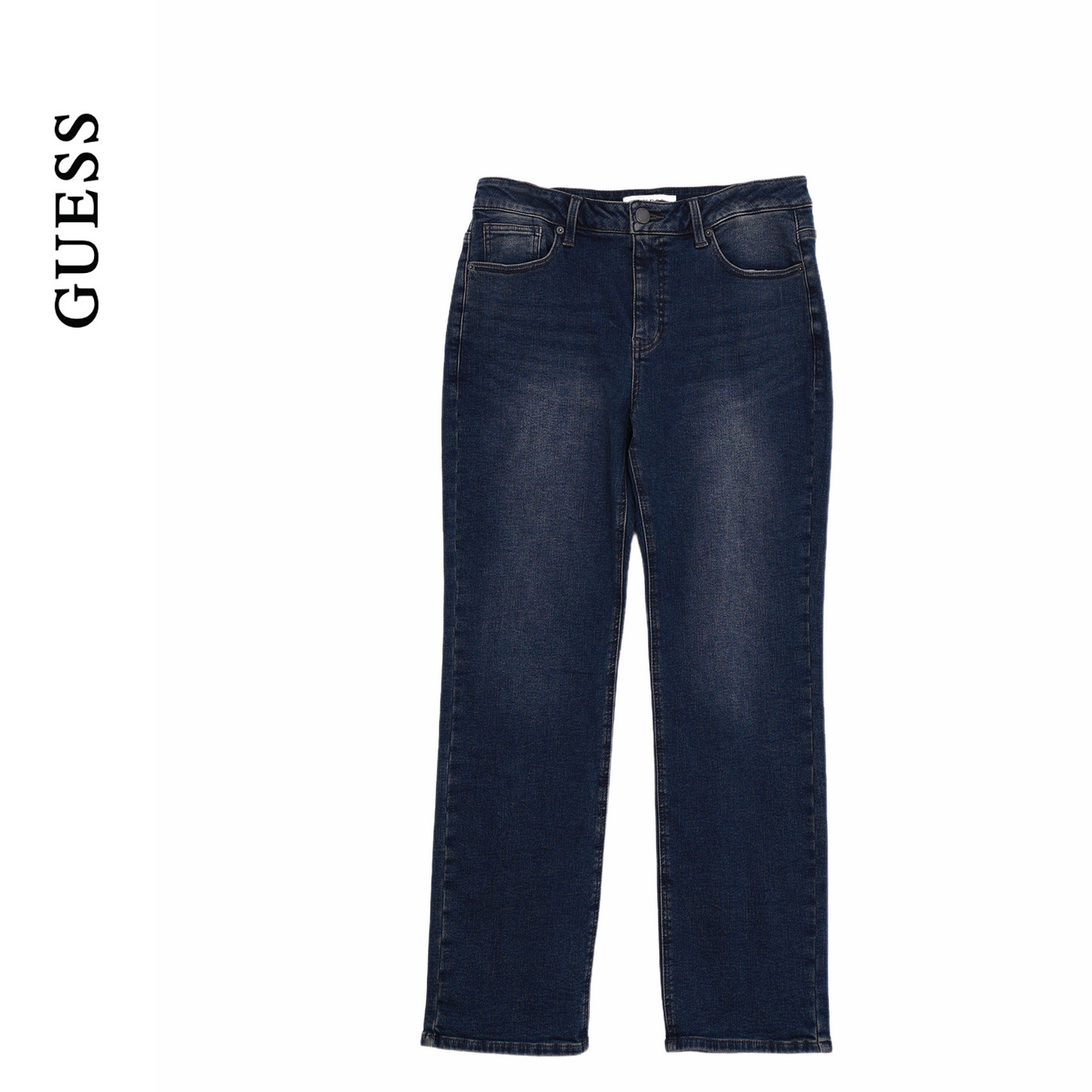 GUESS25年新款秋冬男士经典口袋修身休闲简约直筒牛仔裤-MP4D9182