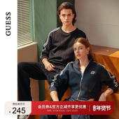 GUESS女士辣妹运动风收腰拉链短款 外套 W4PP74K2Q40