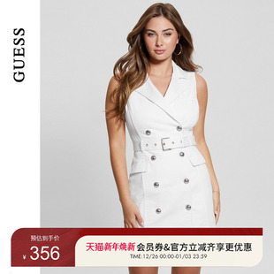 牛仔连衣裙 无袖 W4YK92D5EZ0 女士气质白领修身 GUESS