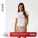 GUESS女士简约日常字母logo印花短袖 T恤 V5RI08J1314