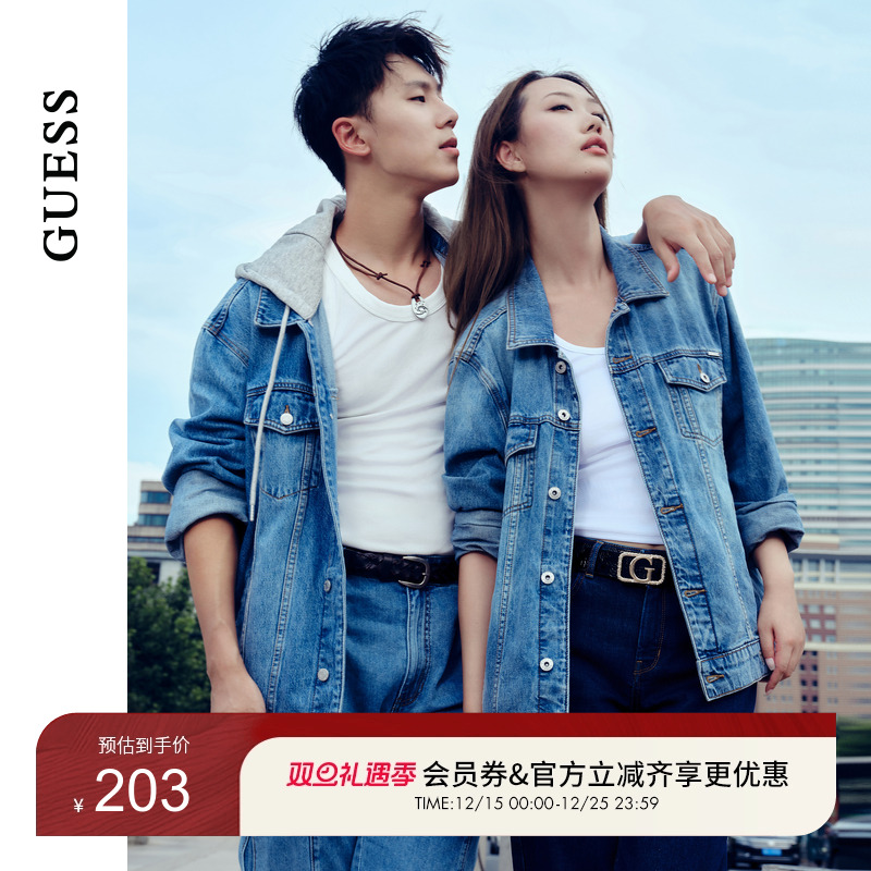 初秋服饰大上GUESS情侣夹克外套