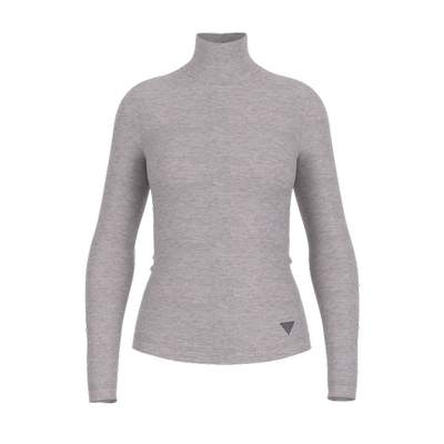 GUESS百搭修身高领内搭针织衫