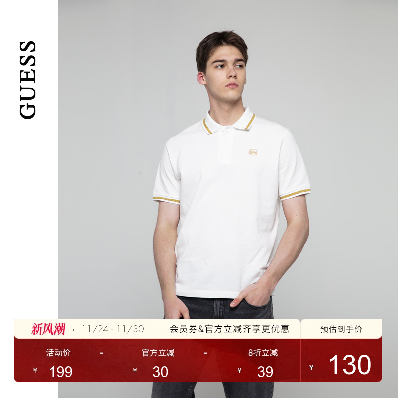 GUESSPOLO领短袖T恤衫