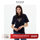 宽松设计感logo设计正肩T恤上衣 GUESS男女同款 法式 M3GI23J1314