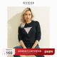 GUESS情侣2020新冬女倒三角LOGO圆领加绒套头卫衣 YK3K6420K BLK