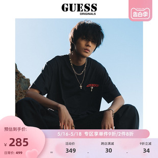 88rising胶囊系列男短袖 GUESS M3PI82K2Q40 Originals T恤