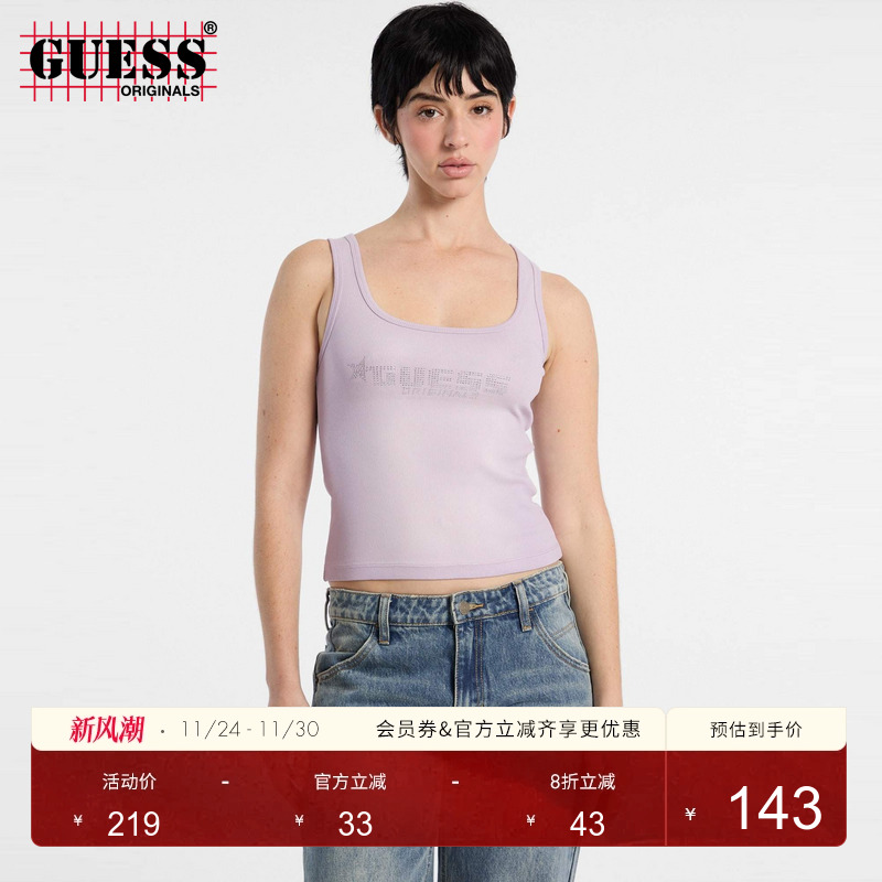 GUESSOriginals休闲背心上衣