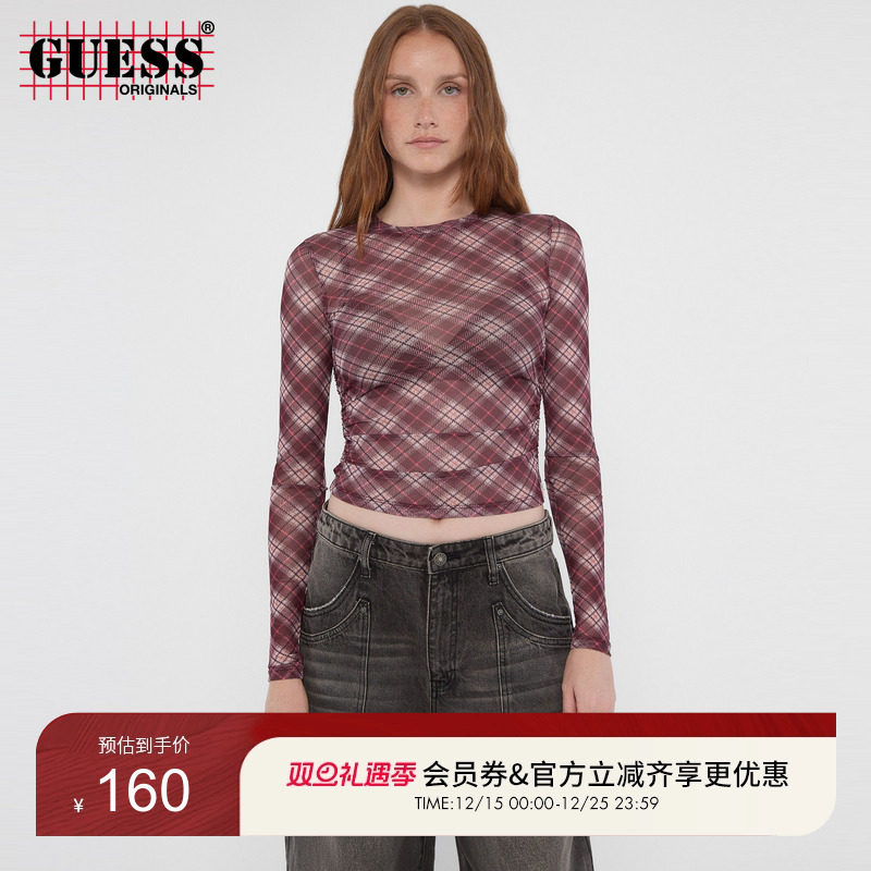 GUESSOriginals圆领针织上衣