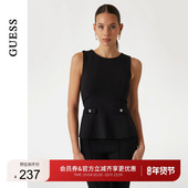 GUESS女士都市气质通勤出行针织上衣 W5GP54KCBO2