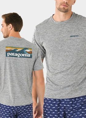 Patagonia Capilene Cool巴塔C1春夏户外防臭短袖速干T恤45215