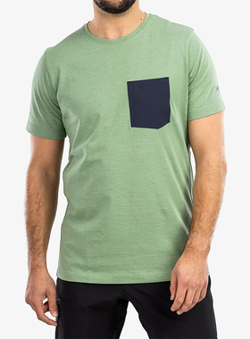 始祖鸟ARCTERYX Eris T-Shirt 春夏男有机棉混纺短袖速干T恤25217