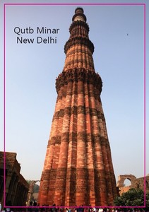 旅游纪念印度新德里库特布塔家居品磁性冰箱贴5383送朋友同事