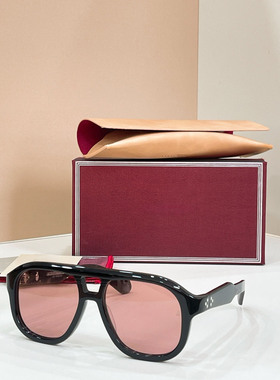 jmm JASPER I复古粗双横梁大框飞行员男女款墨镜板材防晒太阳眼镜