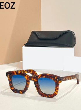 MAX PITTION PL-002 方形粗框切割板材立体太阳眼镜墨镜男女潮款