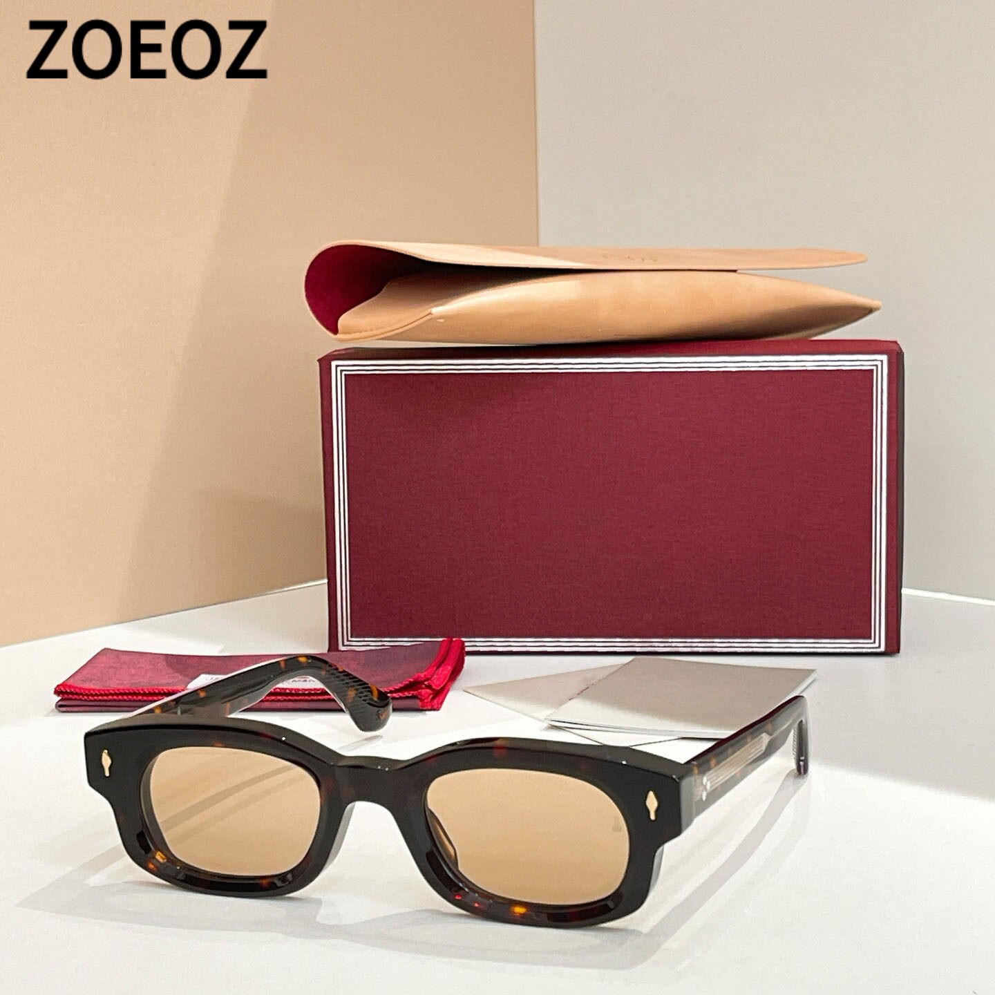 权志龙同款jmm WHISKEYCLONE窄款长方形墨镜男女醋酸纤维太阳眼镜