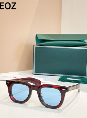 jmm VENDOME复古方圆形男士款墨镜粗框板材防晒太阳眼镜圆脸大脸