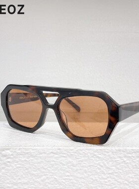 VEHL River VS414复古粗框飞行员式大框方形墨镜板材太阳眼镜女