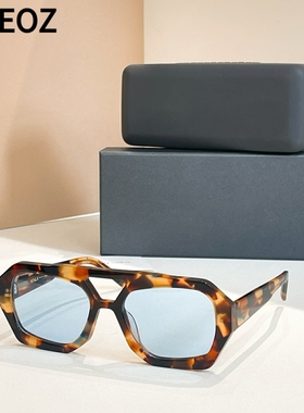 VEHL  River VS414复古粗框飞行员式大框方形墨镜板材太阳眼镜女