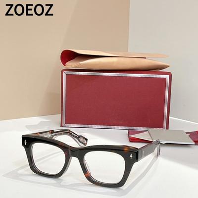jmm  DEALAN 大框猫型板材光学眼镜框男女醋酸纤维近视镜架