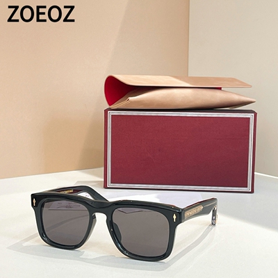 jmm YELLOWSTONE粗超大框方形男女款墨镜醋酸纤维超大脸太阳眼镜