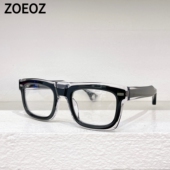 总宽155mm bk设计师RESNIC超大脸大框方形眼镜框近视镜框男女潮款