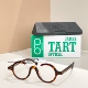 质感板材镜架 236复古缺角半圆形眼镜近视镜框男女款 JAMES TART