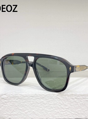 jmm LEONRD复古粗框大框飞行员式方形墨镜男女款板材防晒太阳眼镜