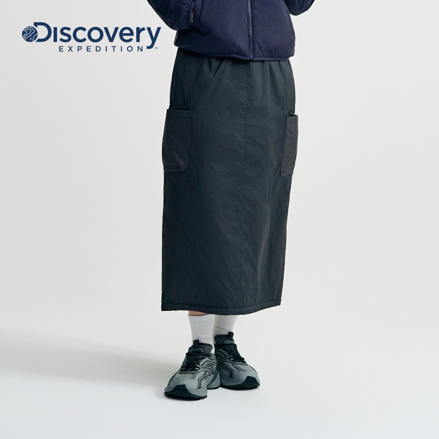 陈丽君同款Discovery探索户外休闲露营加厚工装半裙女25秋冬新品,运动服/休闲服装,运动半身裙,淘宝优惠券,粉丝福利购,淘宝优惠卷