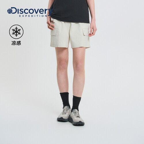 Discovery探索户外运动凉感工装短裤女士26夏季新品SP92