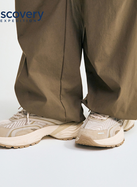 陈丽君同款Discovery探索户外徒步休闲厚底运动跑鞋男女25秋新品