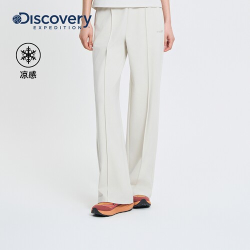 Discovery探索户外运动凉感针织半宽松长裤女士26夏季新品TP98