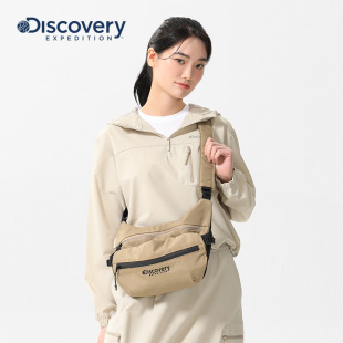 Discovery探索2025春夏新品 运动斜挎包 户外露营单肩包简约时尚