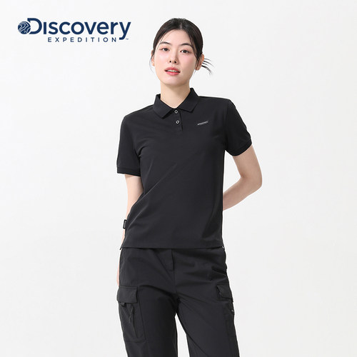 Discovery运动T恤耐磨POLO半袖