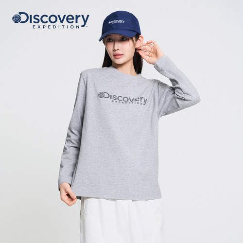 Discovery探索户外套头长袖T恤男女情侣26春季RL3A