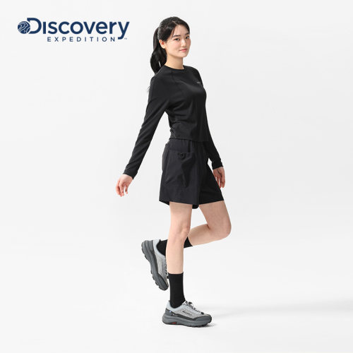 Discovery长袖T恤修身训练服女