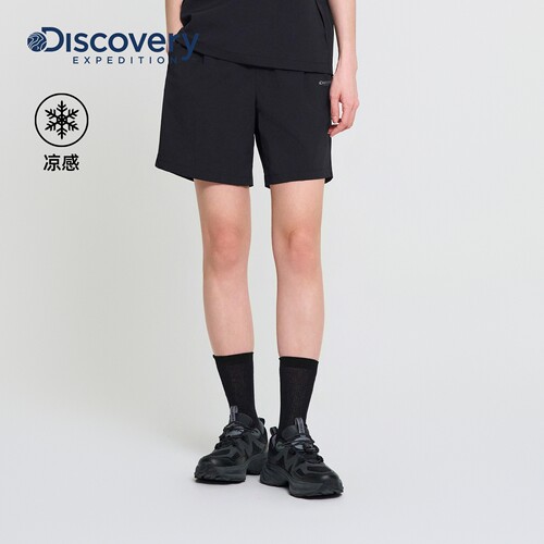 Discovery探索户外轻量梭织训练运动短裤男女同款26夏季新品TB7E