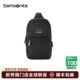 休闲单肩背包商务出行 Samsonite 新秀丽总裁包男斜挎胸包时尚 HO0